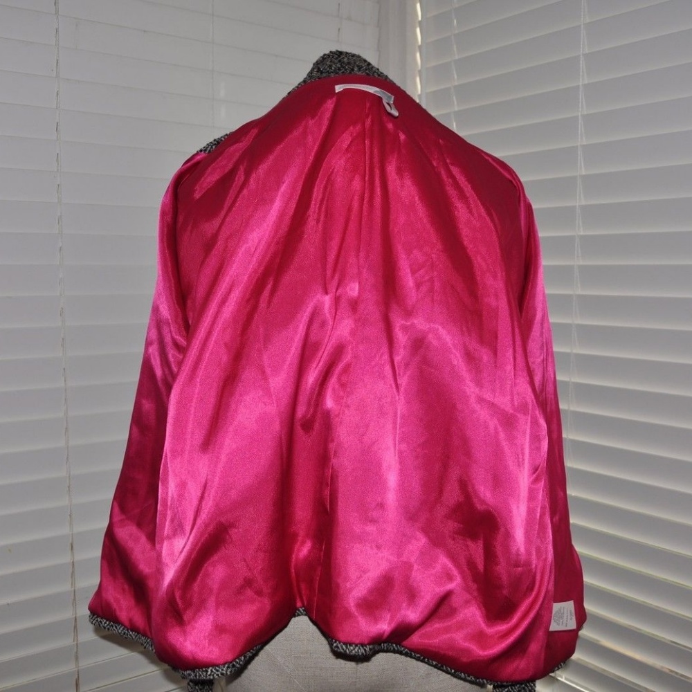 Nordstrom CLASSIQUES ENTIER Herringbone Tweed Coat - Picture 7 of 8